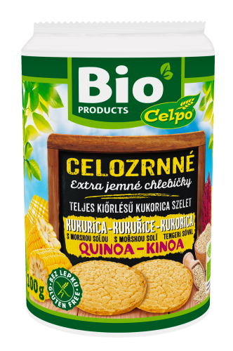 BIO Kukurica quinoa a morská soľ 100g