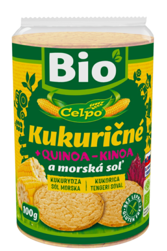 BIO Kukurica quinoa a morská soľ 100g